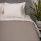 Taupe and Ivory Duvet Covers