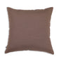 Rosette Beige Chenille Cushion Cover