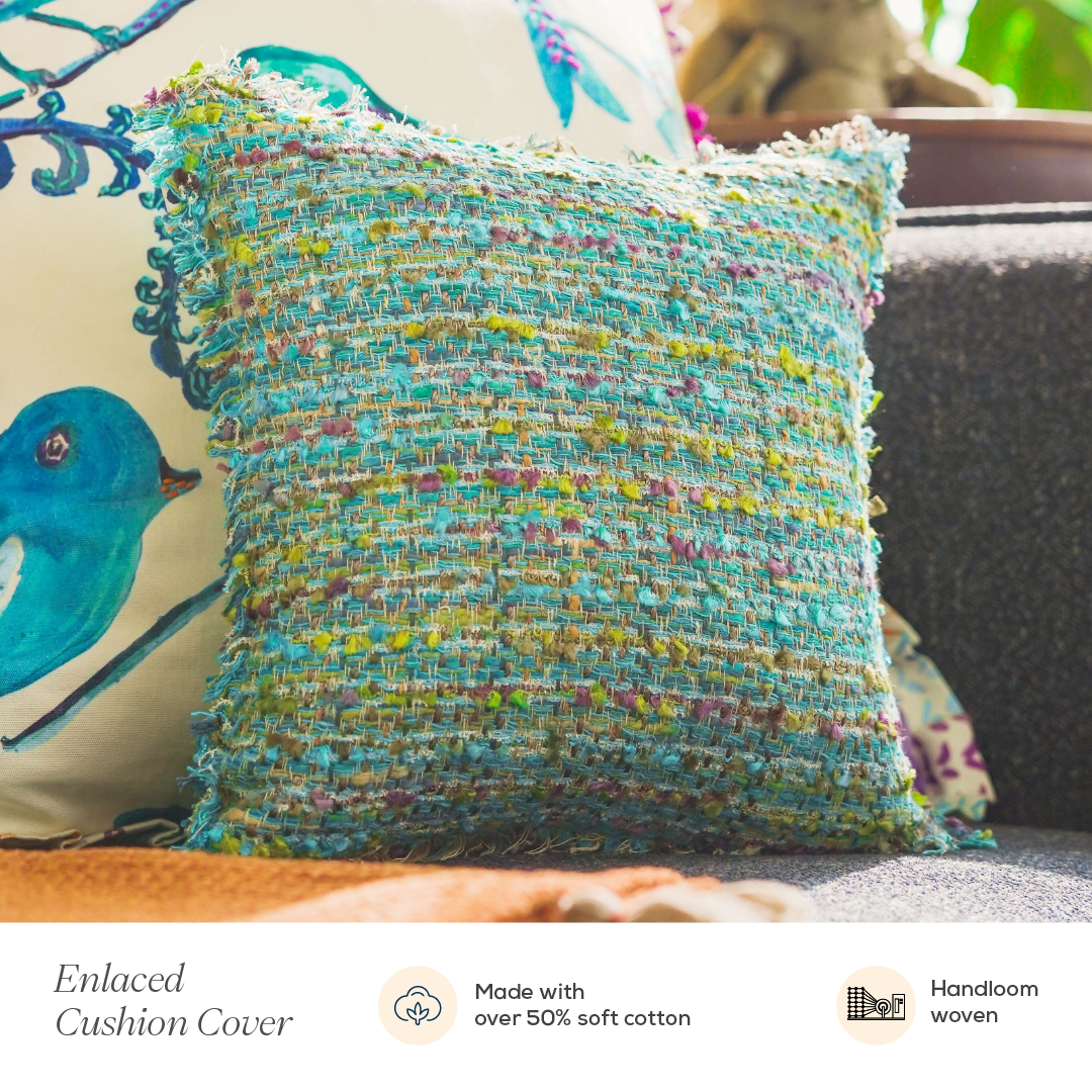 Enlaced Cushion Cover