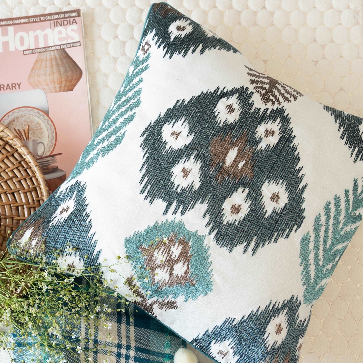 Ikat Galore Cushion Cover