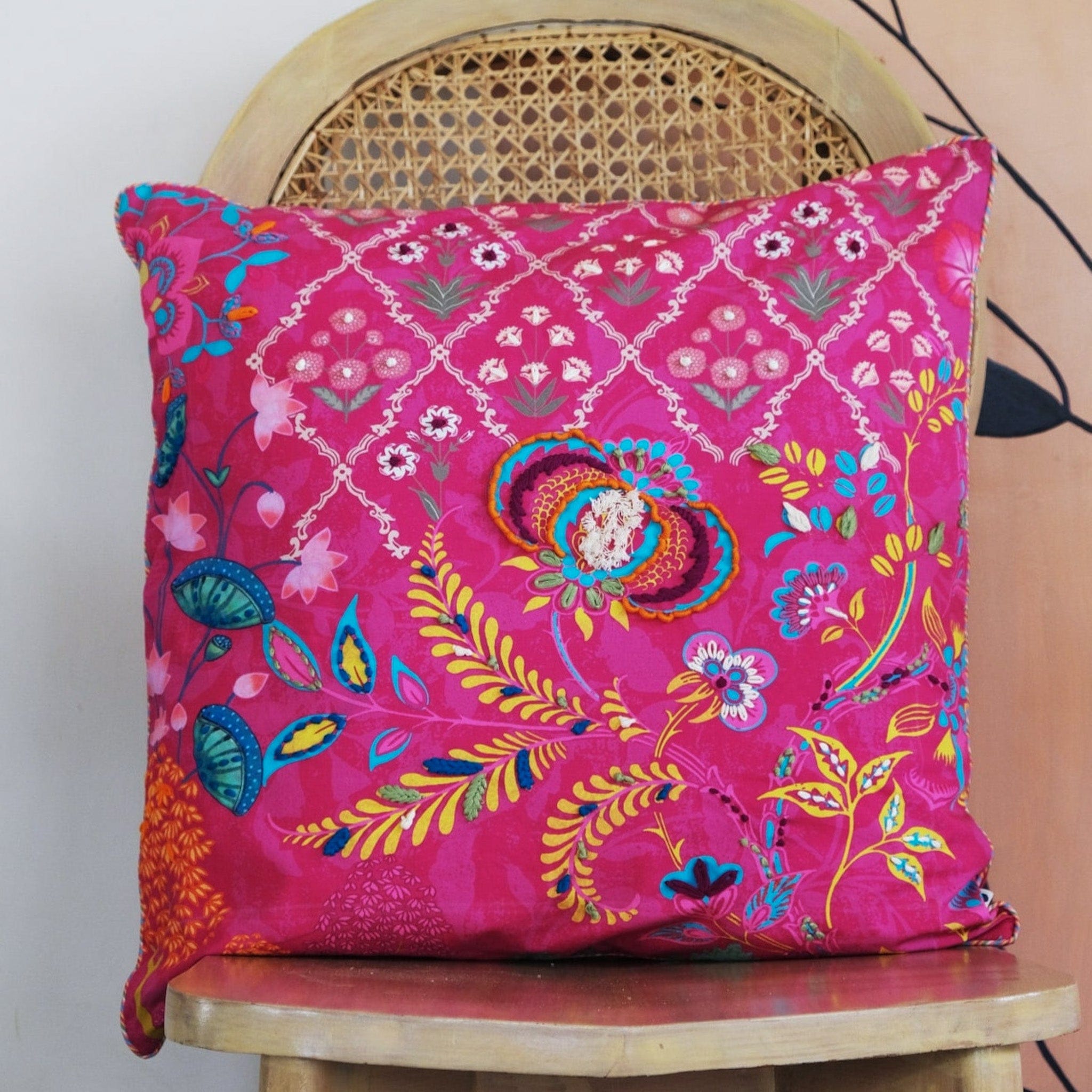 Cerise cushions 2024 and throws