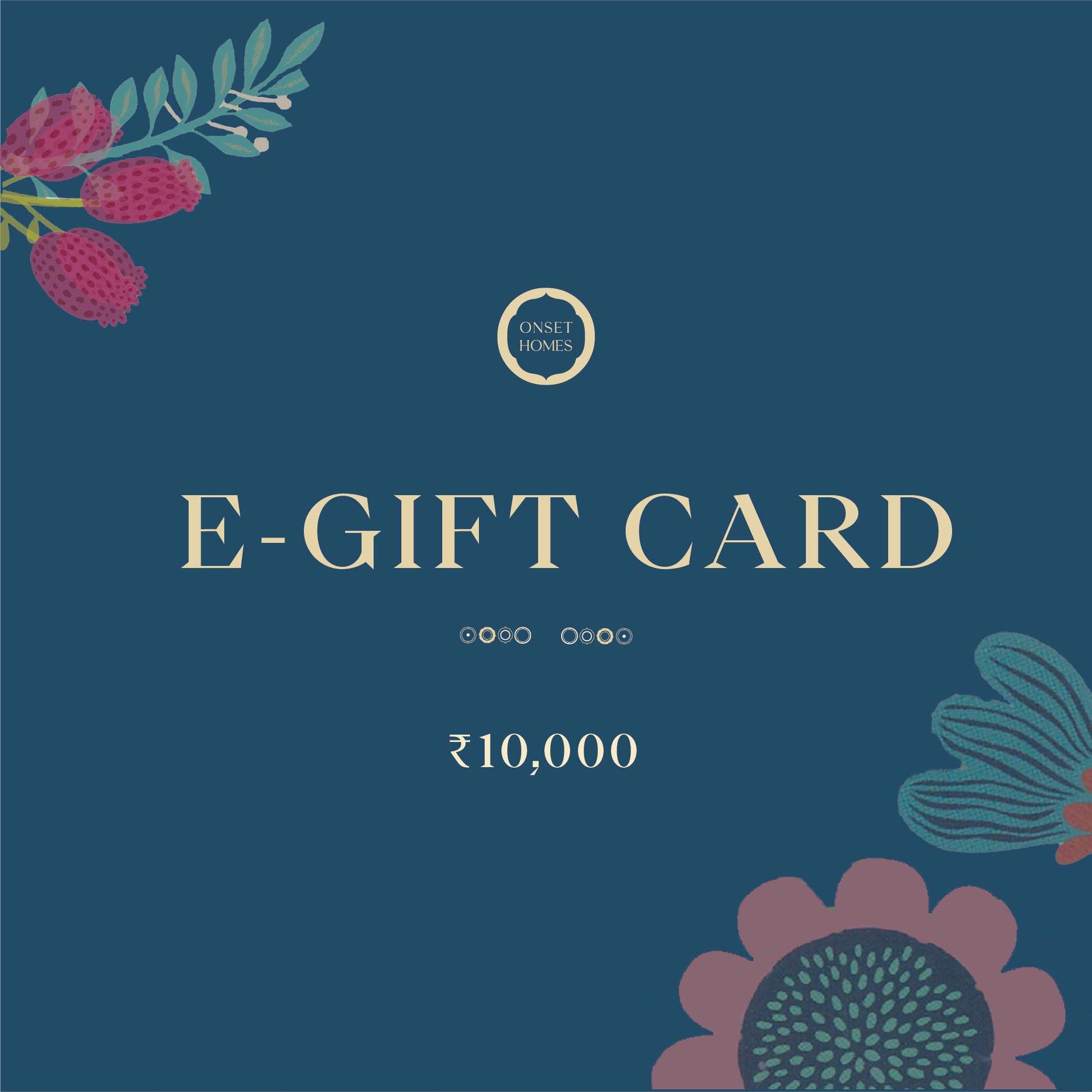 Onset Homes Gift Card